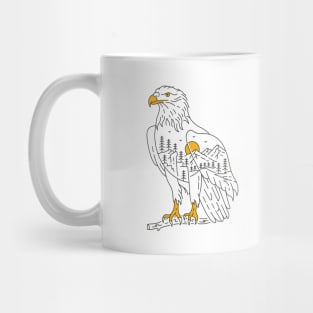 Wild Eagle and Wild Nature Mug